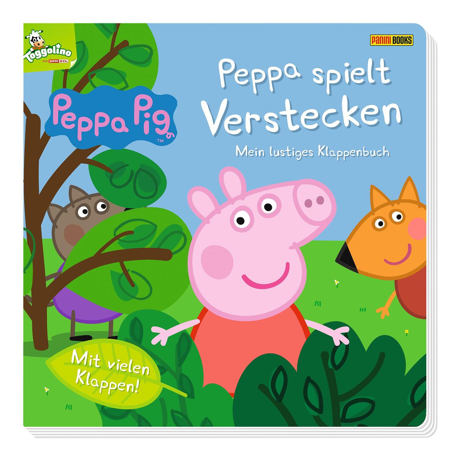 Cover: 9783833237331 | Peppa Pig: Peppa spielt Verstecken - Mein lustiges Klappenbuch | Buch