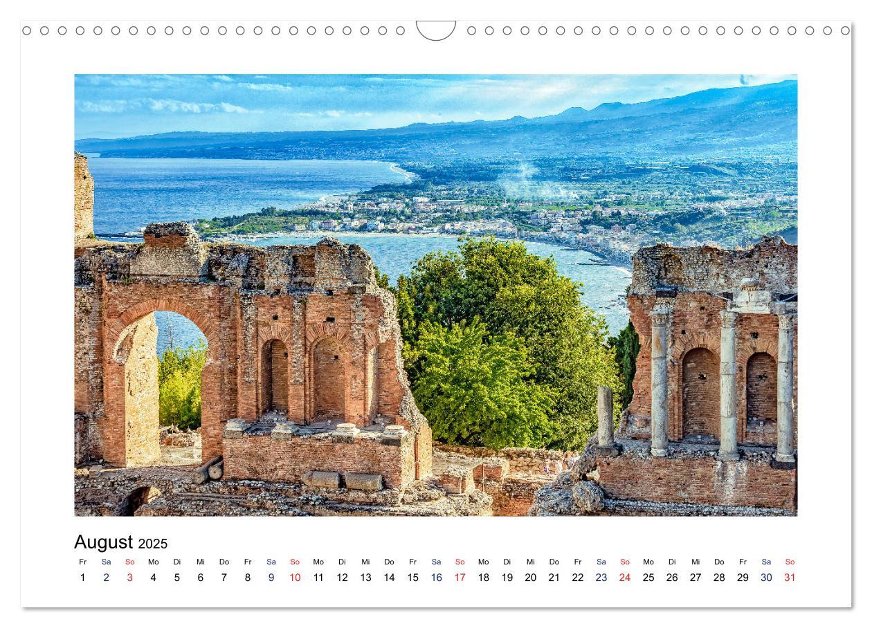 Bild: 9783435317752 | Sizilien - Von Palermo nach Syrakus (Wandkalender 2025 DIN A3...