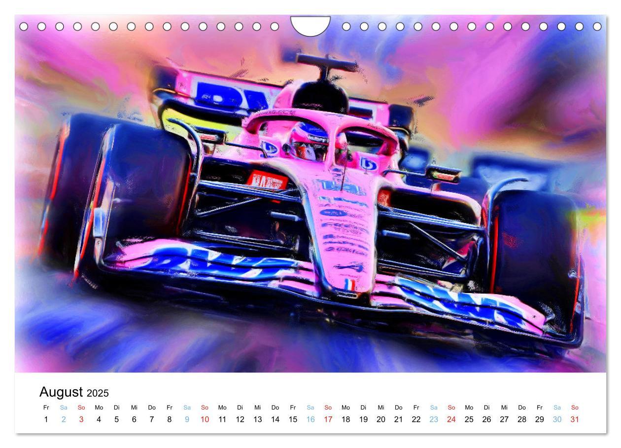 Bild: 9783435301669 | Formel 1 kreativ - Digital Art von Jean-Louis Glineur (Wandkalender...