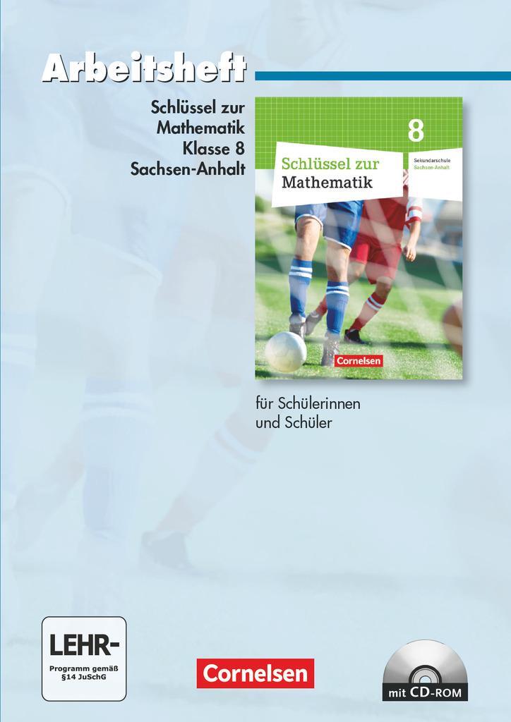 Cover: 9783060045532 | Schlüssel zur Mathematik 8. Schuljahr. Arbeitsheft. Sekundarschule...
