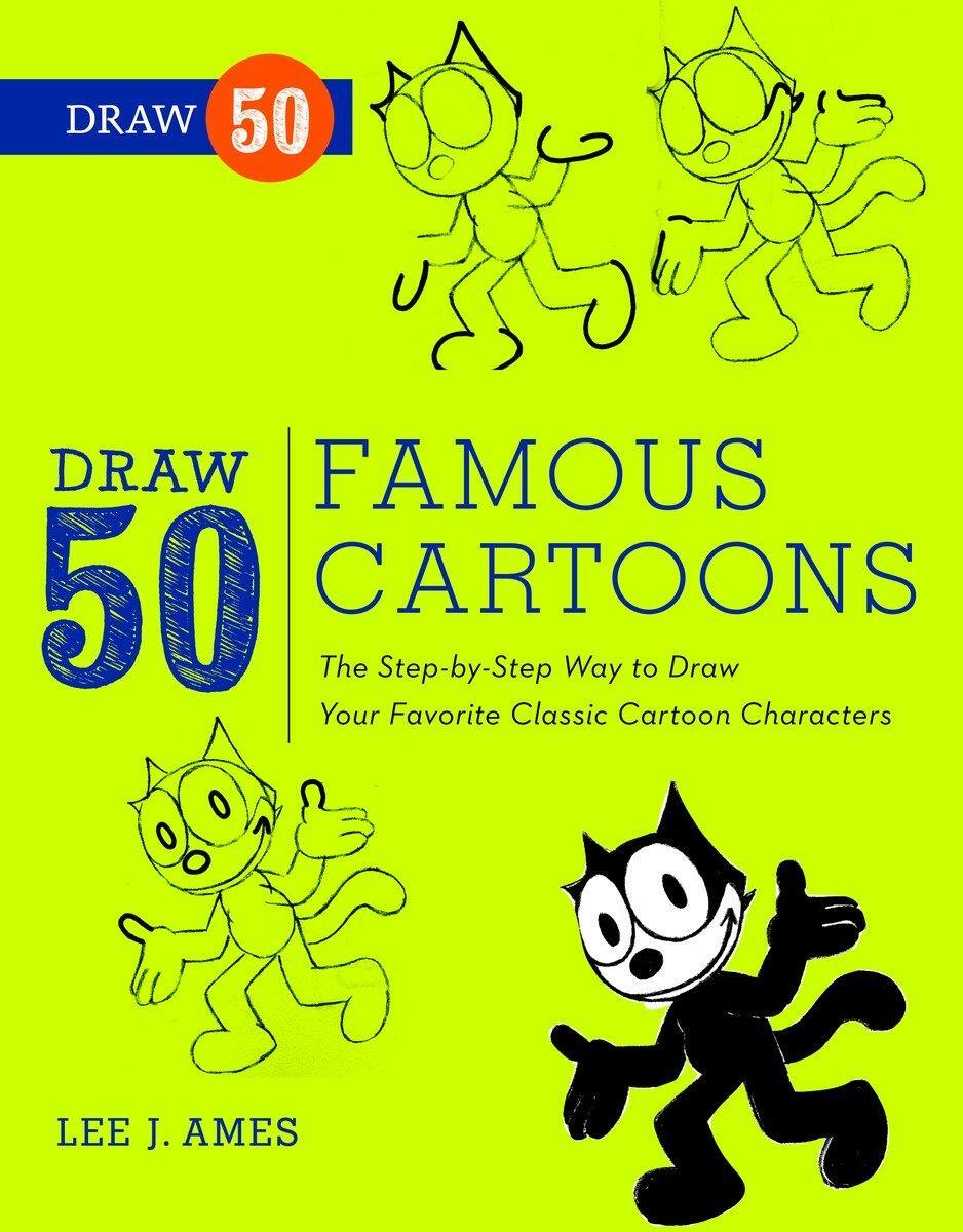 Cover: 9780823085682 | Draw 50 Famous Cartoons: The Step-By-Step Way to Draw Your Favorite...