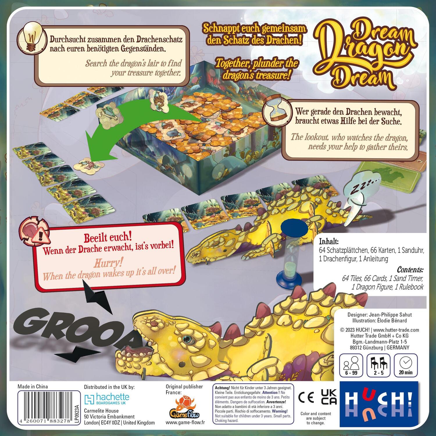 Bild: 4260071883278 | Dream Dragon Dream | Jean-Philippe Sahut | Spiel | 883278 | Deutsch