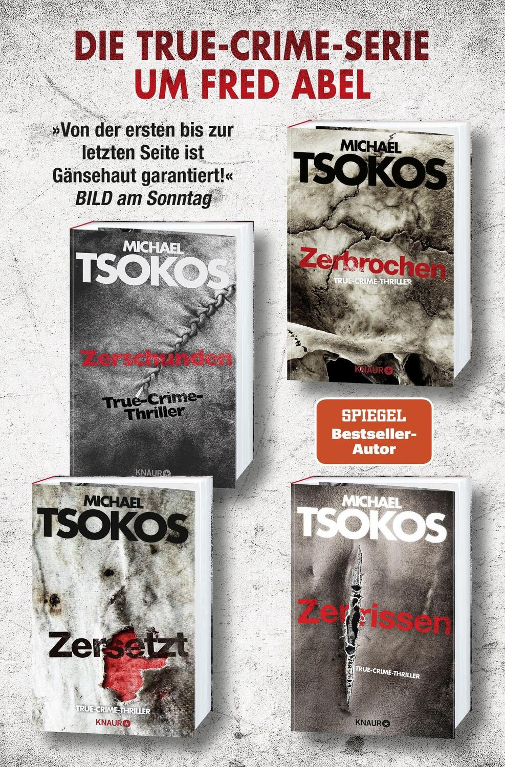 Bild: 9783426524398 | Abgeschlagen | True-Crime-Thriller | Michael Tsokos | Taschenbuch