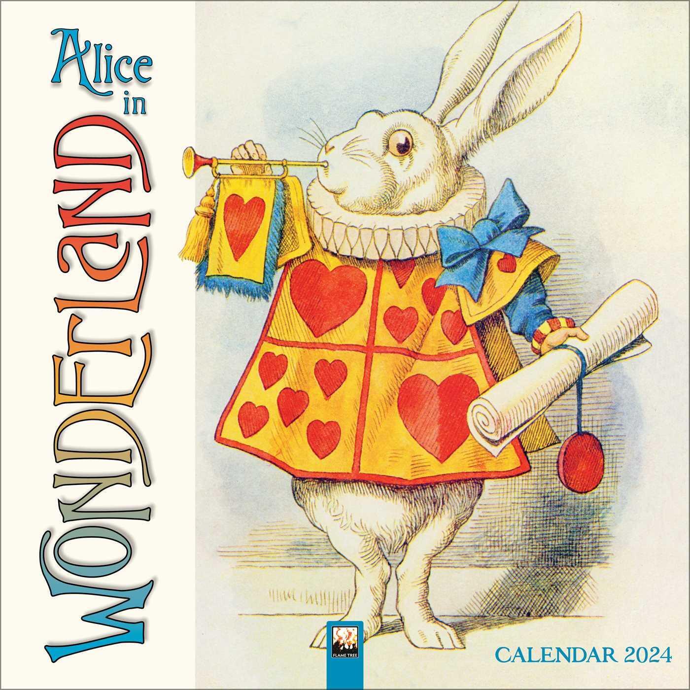 Cover: 9781804173640 | Alice in Wonderland Wall Calendar 2024 (Art Calendar) | Studio | 14 S.