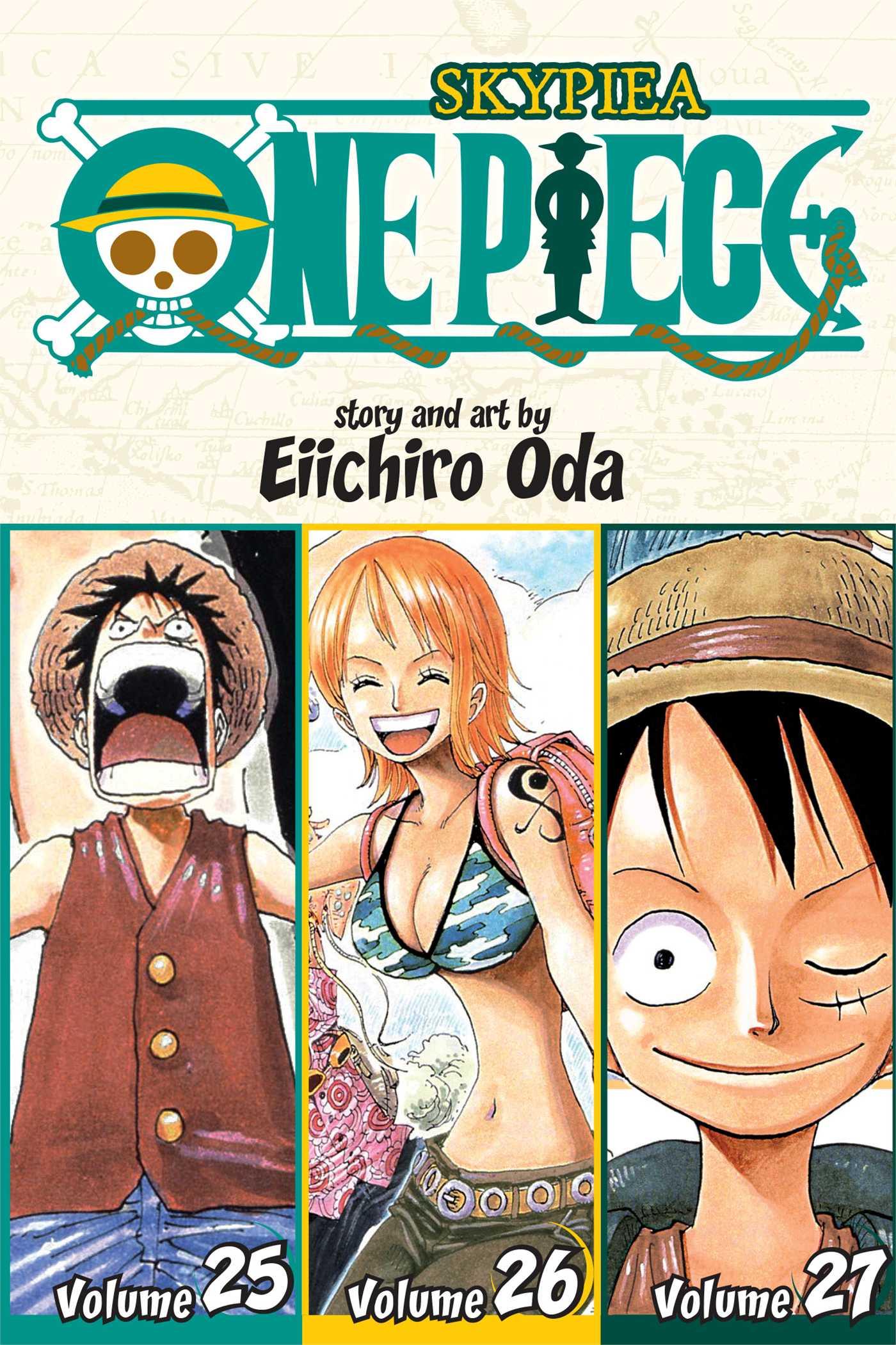 Cover: 9781421555034 | One Piece (Omnibus Edition), Vol. 9 | Includes vols. 25, 26 &amp; 27 | Oda