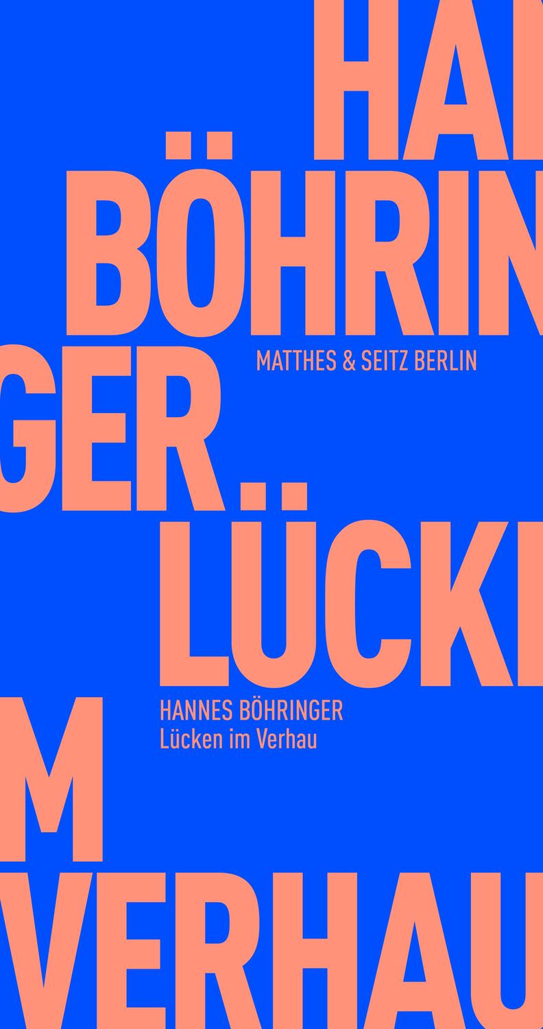 Cover: 9783751805636 | Lücken im Verhau | Hannes Böhringer | Taschenbuch | Deutsch | 2022