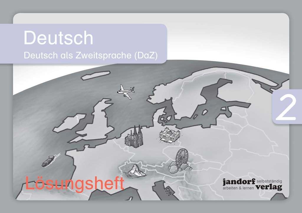 Cover: 9783960812128 | Deutsch 2 (DaZ) (Lösungsheft) | Deutsch als Zweitsprache | Broschüre