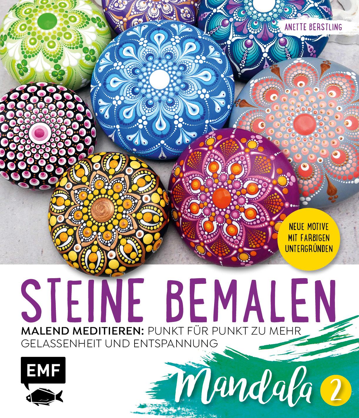 Cover: 9783745909364 | Steine bemalen - Mandala - Band 2 | Anette Berstling | Buch | 80 S.