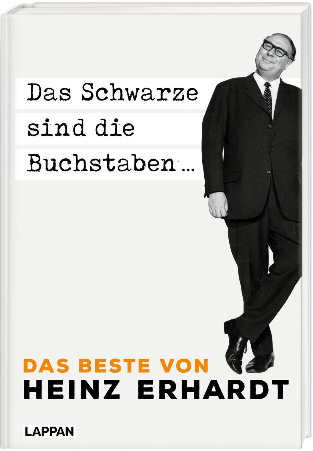 Cover: 9783830336303 | Das Schwarze sind die Buchstaben - Das Beste von Heinz Erhardt | Buch