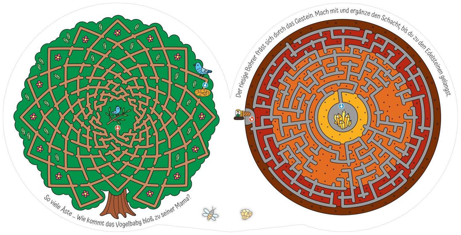 Bild: 9783551191663 | Kreativer Labyrinthe-Rätselspaß | Anton Poitier | Taschenbuch | 80 S.