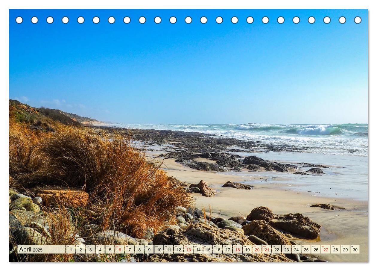 Bild: 9783435273454 | Portugal - Rota Vicentina (Tischkalender 2025 DIN A5 quer),...