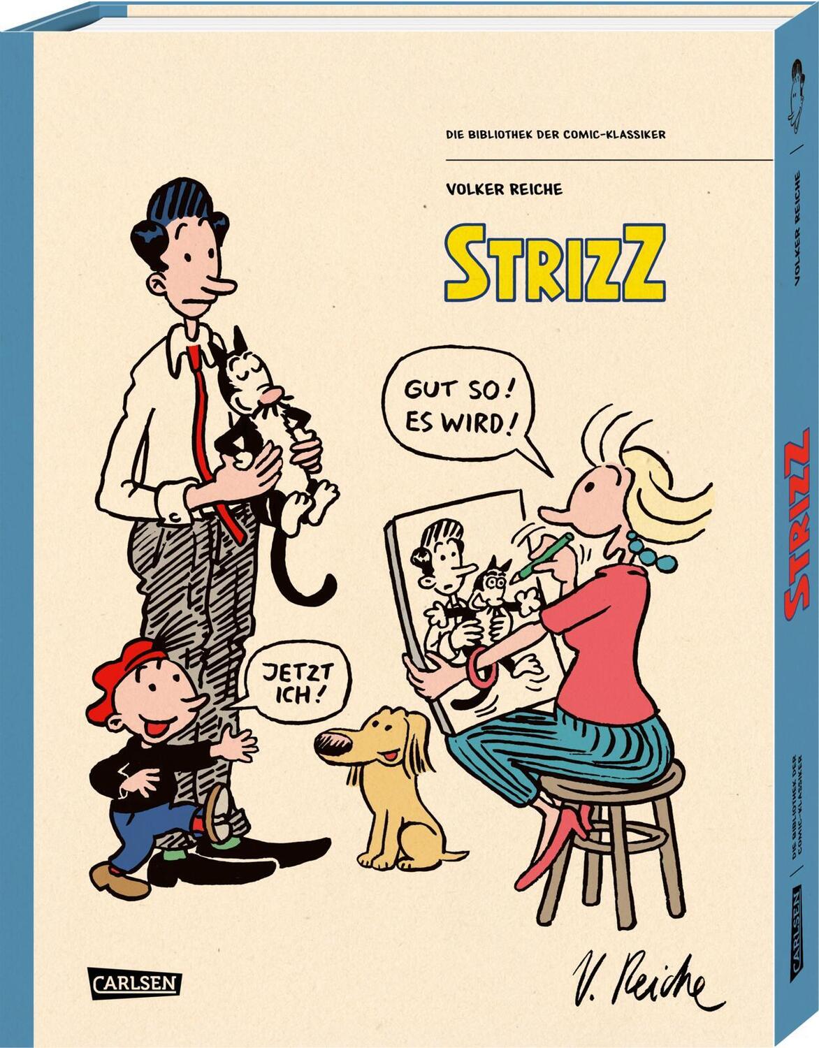 Cover: 9783551029171 | Die Bibliothek der Comic-Klassiker: Strizz | Volker Reiche | Buch