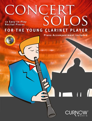 Cover: 884088080822 | Concert Solos for the Young Clarinet Player | Buch + CD | 2005