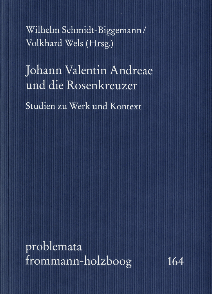 Cover: 9783772829444 | Johann Valentin Andreae und die Rosenkreuzer | Holzboog (u. a.) | Buch