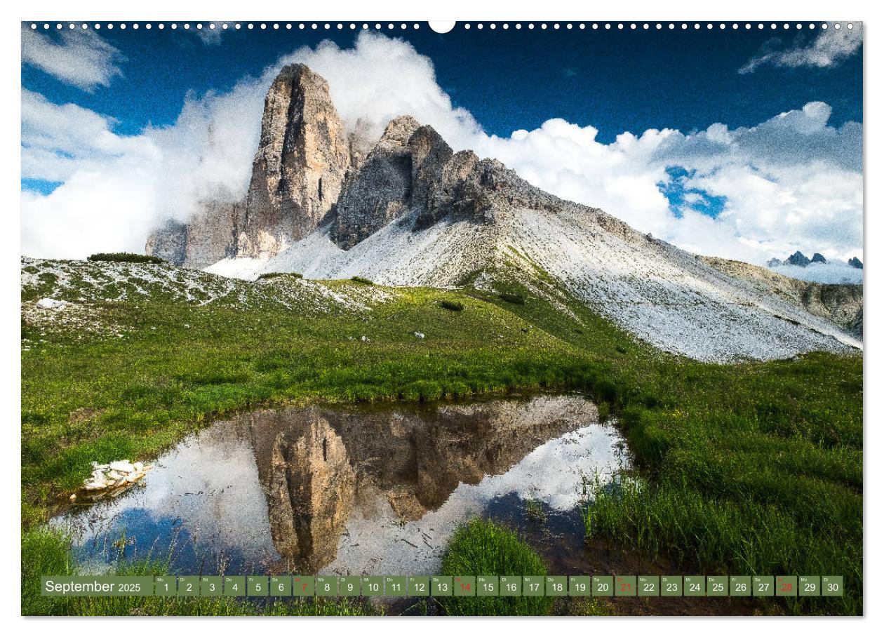 Bild: 9783435112784 | Traumplätze in den Dolomiten (Wandkalender 2025 DIN A2 quer),...