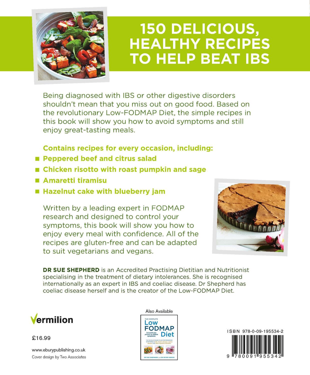Rückseite: 9780091955342 | The Low-FODMAP Diet Cookbook | Dr. Sue Shepherd | Taschenbuch | 2015