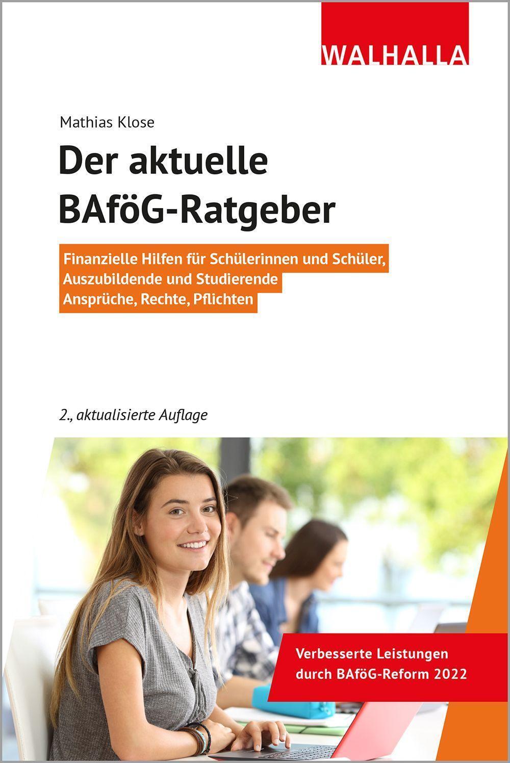 Cover: 9783802941597 | Der aktuelle BAföG-Ratgeber | Mathias Klose | Taschenbuch | Deutsch
