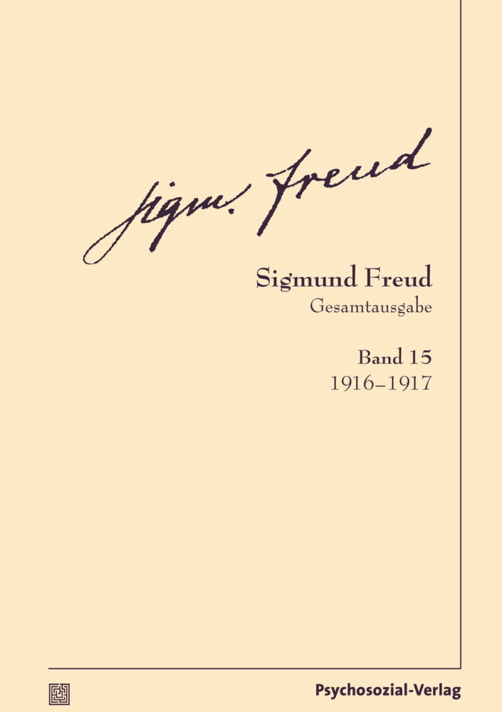 Cover: 9783837924152 | 1916-1917 | Sigmund Freud | Buch | 448 S. | Deutsch | 2020