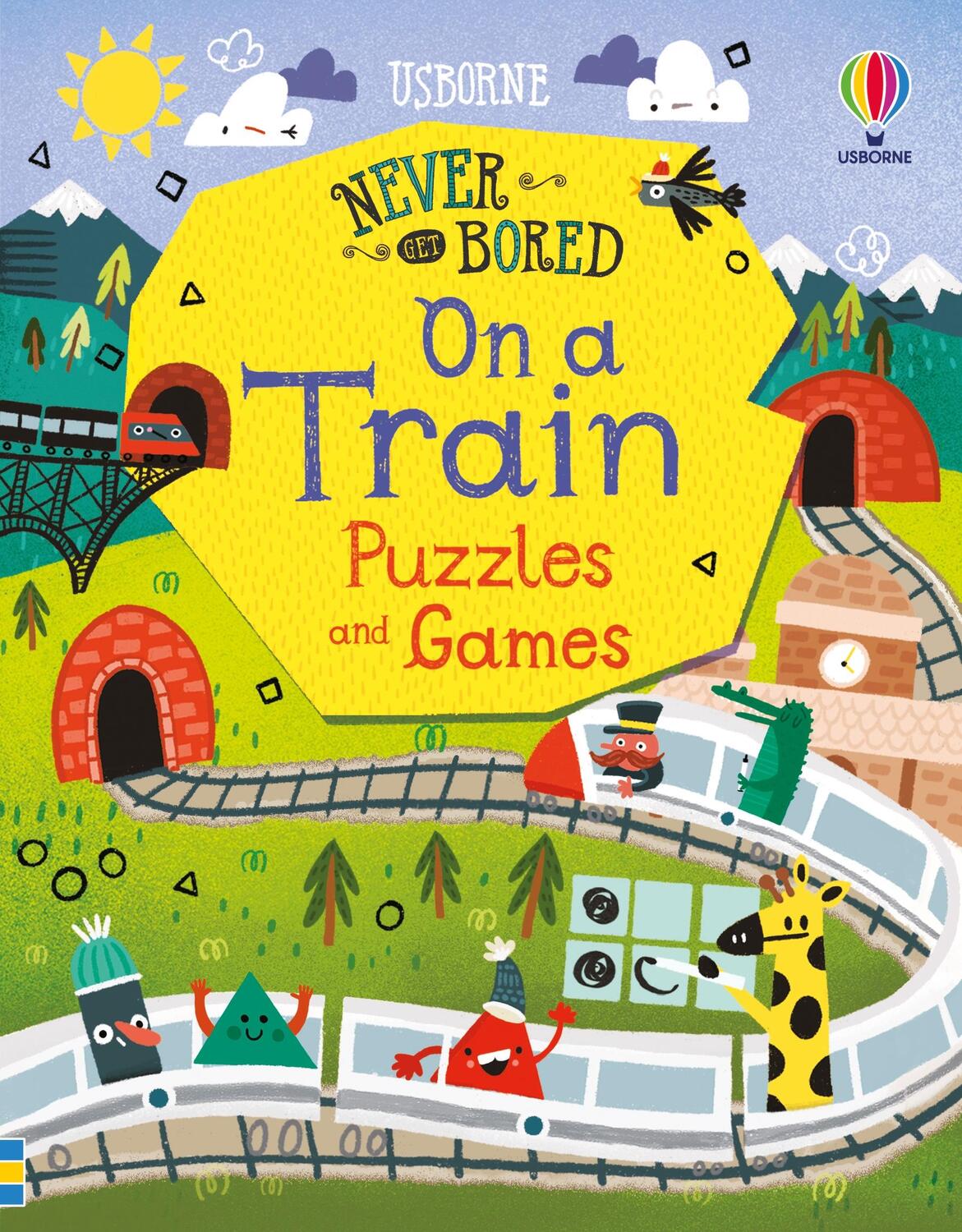 Cover: 9781474985475 | Never Get Bored on a Train Puzzles &amp; Games | James Maclaine (u. a.)