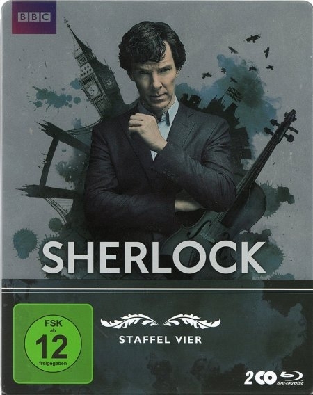 Cover: 4006448364717 | Sherlock | Staffel 04 / Steelbook | Rachel Talalay (u. a.) | Blu-ray