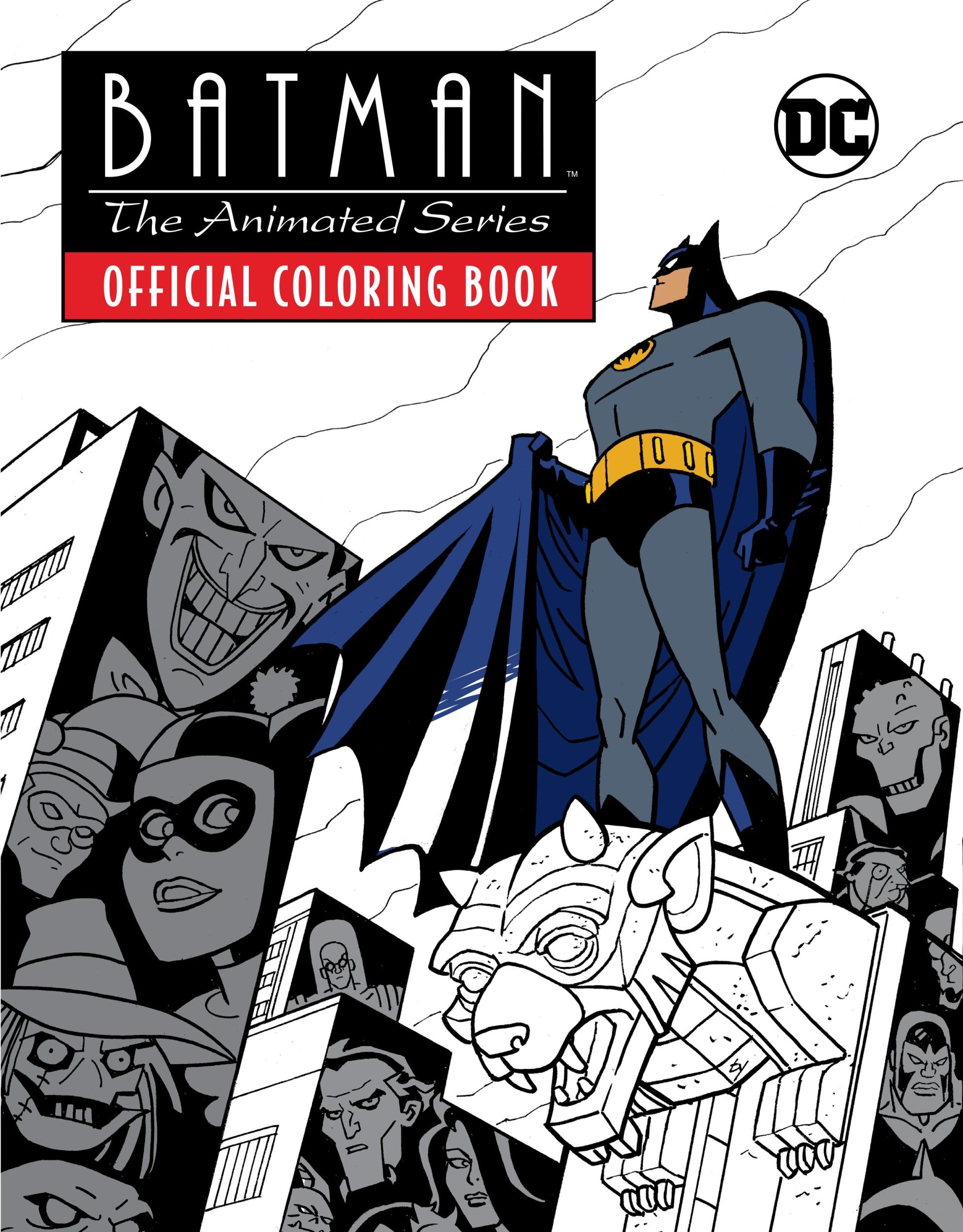 Cover: 9798886636055 | Batman: The Animated Series: Official Coloring Book | Insight Editions