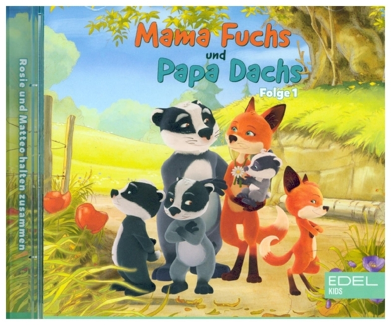 Cover: 4029759156444 | Mama Fuchs und Papa Dachs - Rosie und Matteo halten zusammen. Tl.1,...