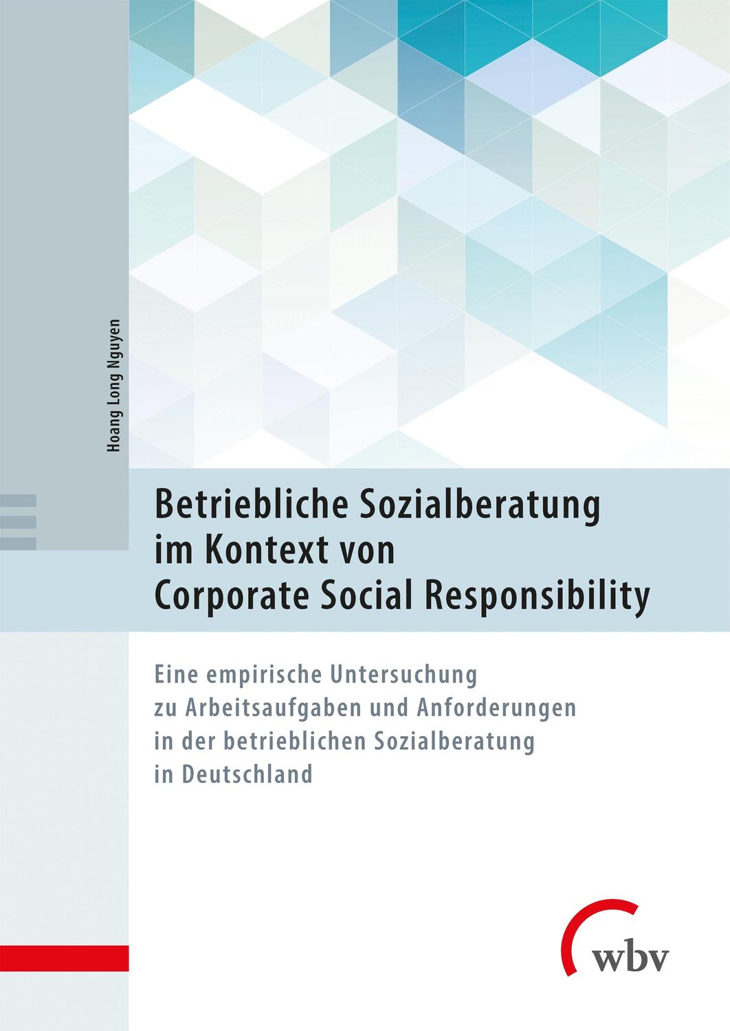 Cover: 9783763973545 | Betriebliche Sozialberatung im Kontext von Corporate Social...