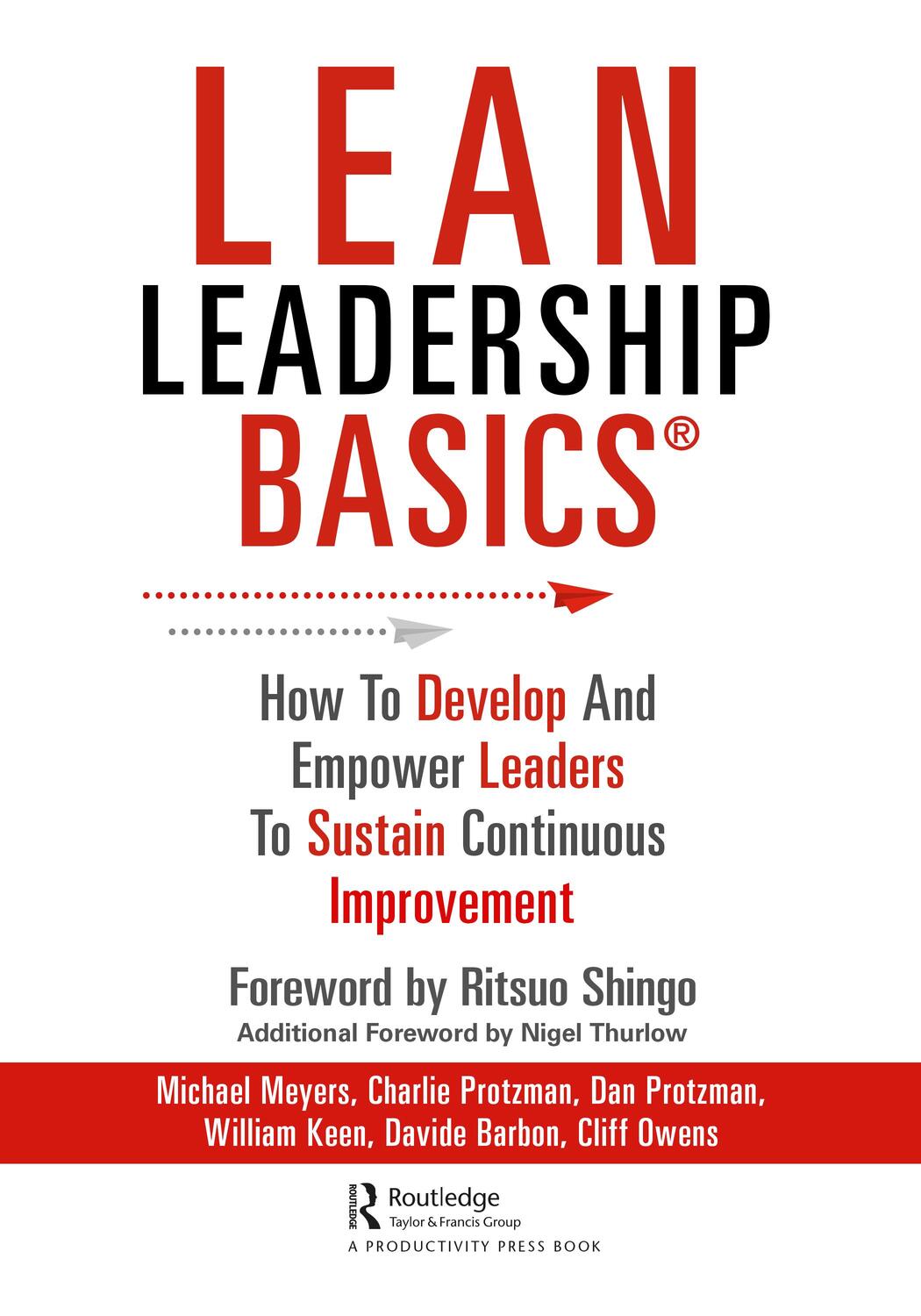 Cover: 9781498780957 | Lean Leadership BASICS | Charles Protzman (u. a.) | Taschenbuch | 2021