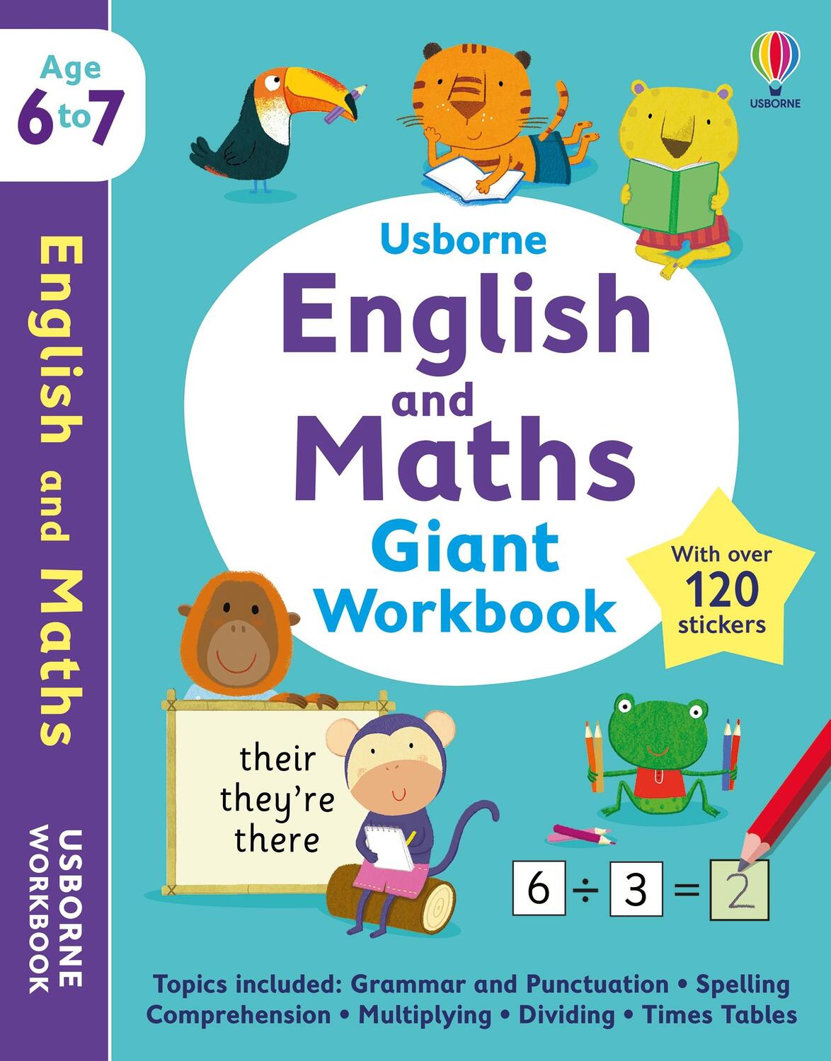 Cover: 9781803704395 | Usborne English and Maths Giant Workbook 6-7 | Caroline Young (u. a.)