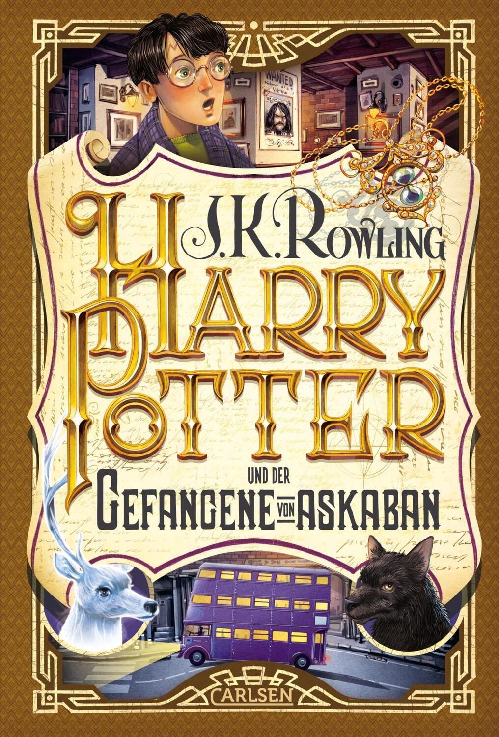 Cover: 9783551557438 | Harry Potter 3 und der Gefangene von Askaban | J. K. Rowling | Buch