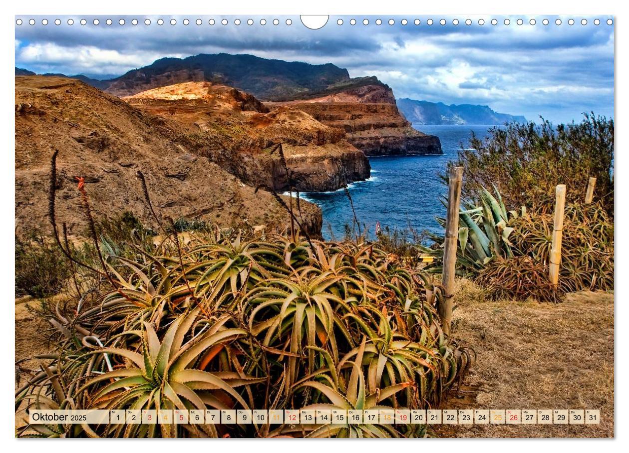 Bild: 9783435467792 | Madeira - blaues Wasser, grüne Berge, bunte Blumen (Wandkalender...