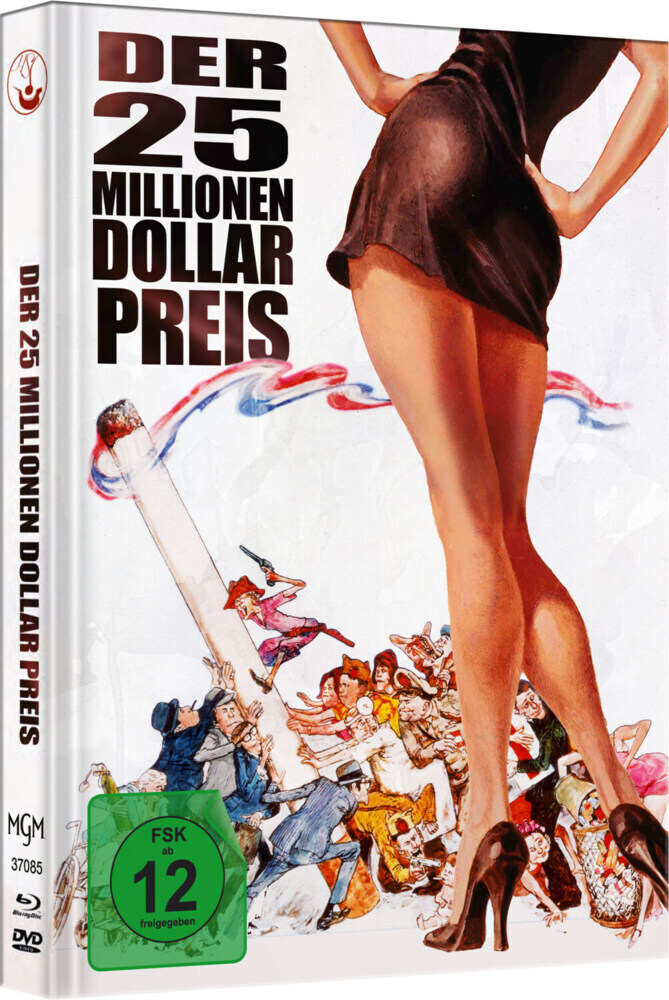 Cover: 4250124370855 | Der 25 Millionen Dollar Preis, 1 Blu-ray + 1 DVD (Limited Mediabook)