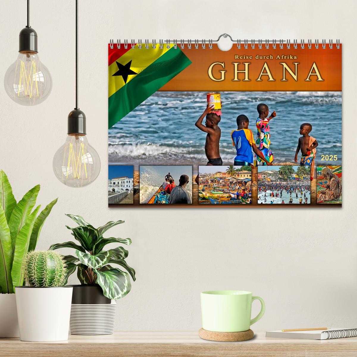 Bild: 9783435440856 | Reise durch Afrika - Ghana (Wandkalender 2025 DIN A4 quer),...