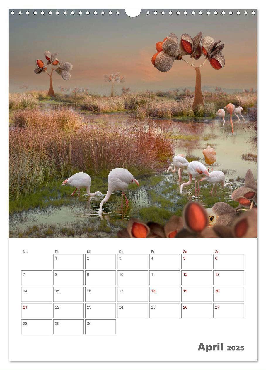 Bild: 9783435952489 | Surrealistische Reisen (Wandkalender 2025 DIN A3 hoch), CALVENDO...