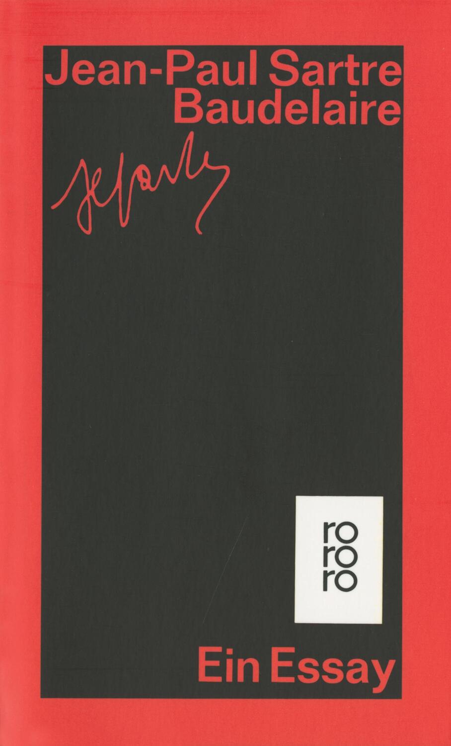 Cover: 9783499142253 | Baudelaire | Jean-Paul Sartre | Taschenbuch | Deutsch | 1978