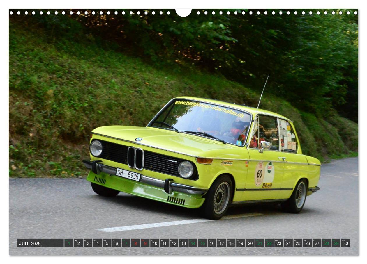 Bild: 9783435185856 | OLDTIMER BERGRENNEN - BMW Fahrzeuge (Wandkalender 2025 DIN A3...