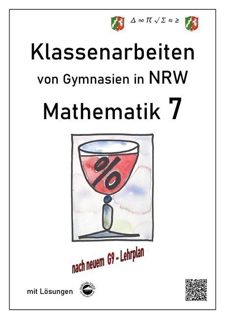 Cover: 9783946141372 | Mathematik 7 - Klassenarbeiten von Gymnasien in NRW - G9 - Mit...