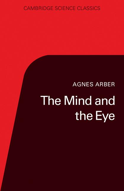 Cover: 9780521313315 | The Mind and the Eye | Agnes Robertson Arber (u. a.) | Taschenbuch