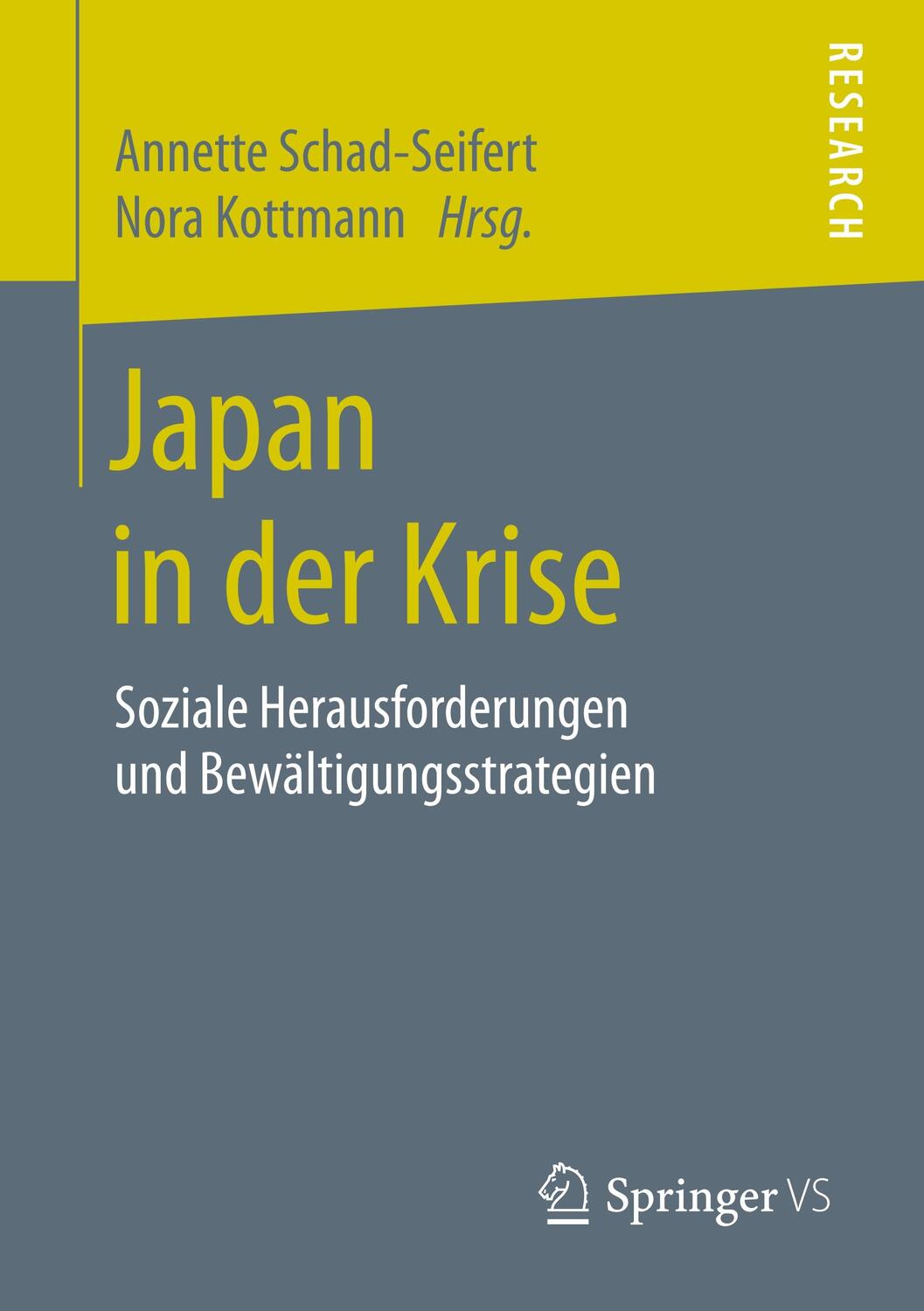 Cover: 9783658234225 | Japan in der Krise | Annette Schad-Seifert (u. a.) | Taschenbuch