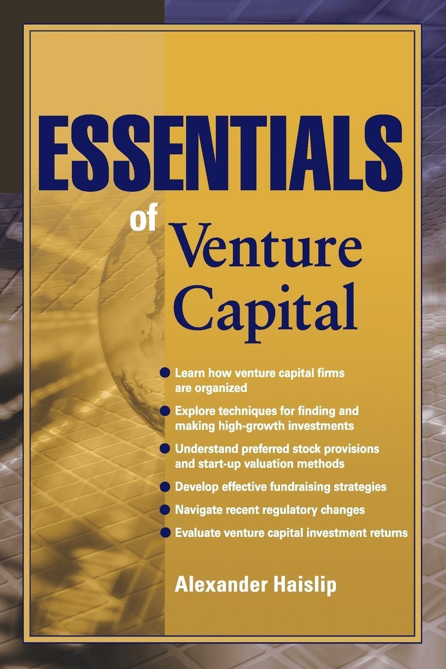 Cover: 9780470616222 | Essentials of Venture Capital | Haislip | Taschenbuch | Paperback