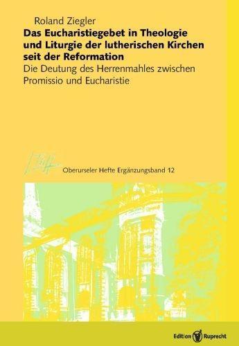 Cover: 9783846901144 | Das Eucharistiegebet in Theologie und Liturgie der lutherischen...