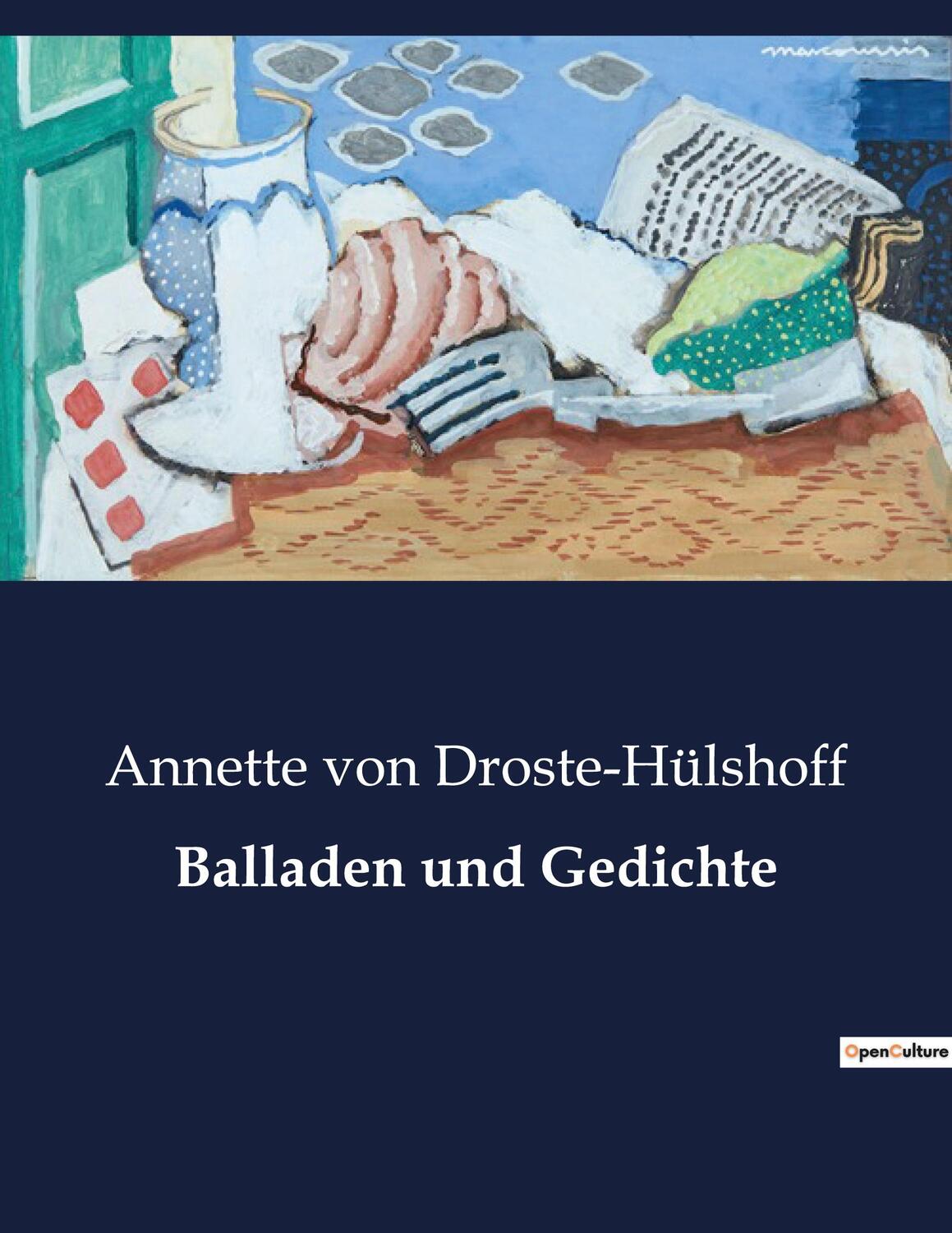 Cover: 9791041908790 | Balladen und Gedichte | Annette von Droste-Hülshoff | Taschenbuch