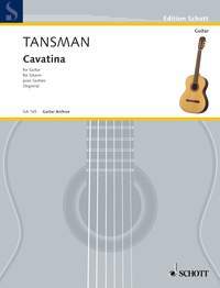 Cover: 9790001096010 | Cavatina | Gitarre. | Alexandre Tansman | Buch | Deutsch | 1980
