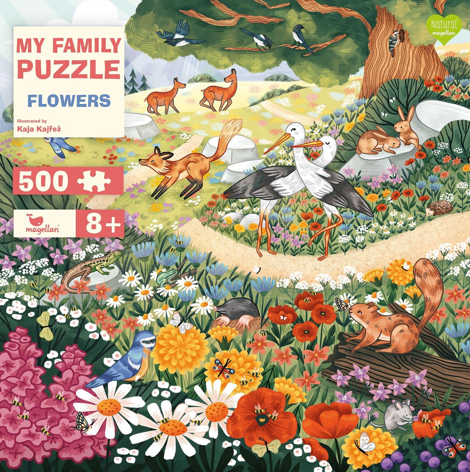 Cover: 4260671131274 | My Family Puzzle - Flowers | Spiel | My Family Puzzle | Englisch