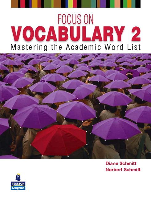 Cover: 9780131376175 | FOCUS ON VOCABULARY 2 2/E STUDENT BOOK 137617 | Diane Schmitt (u. a.)