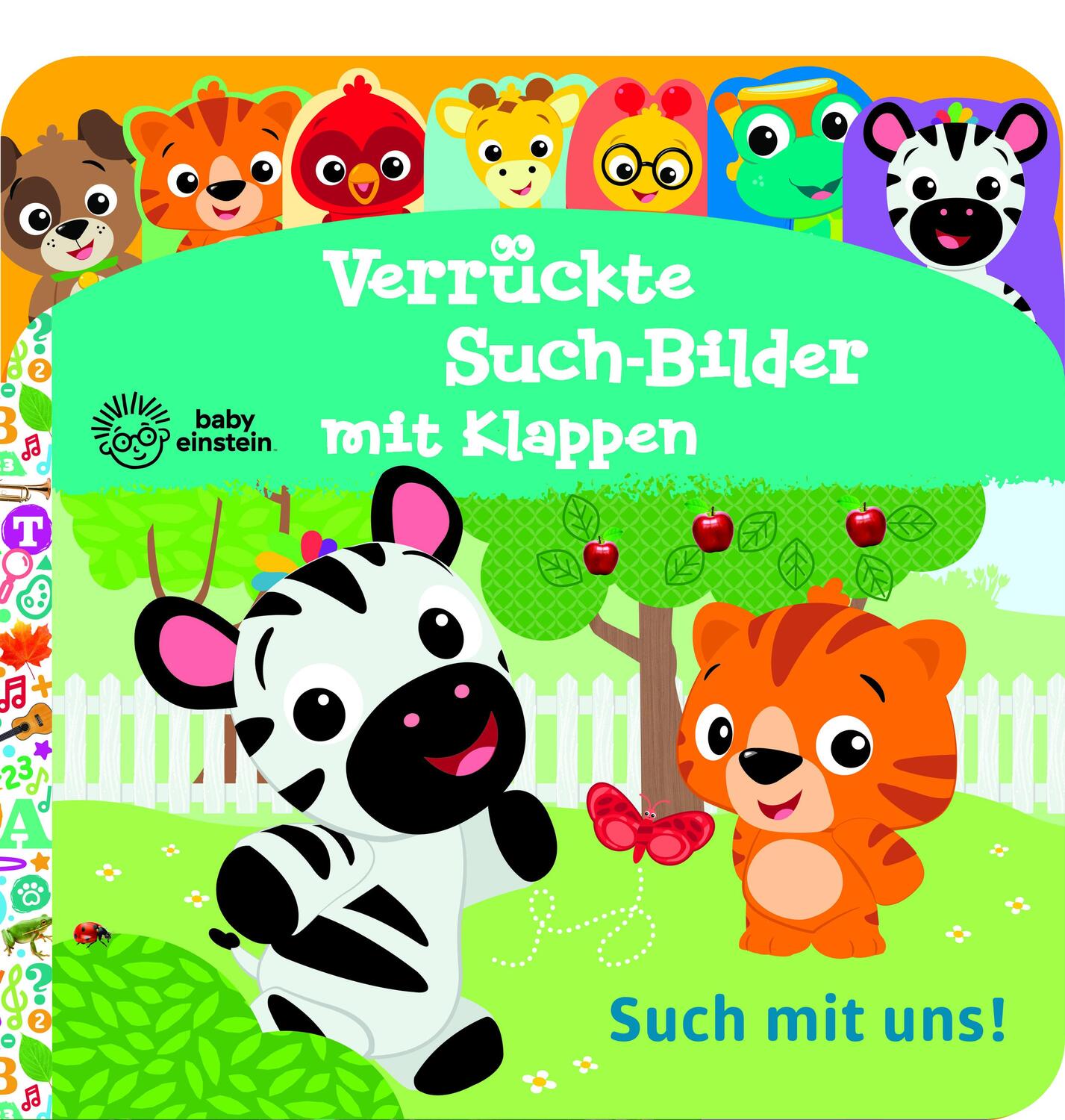 Cover: 9781503768680 | Baby Einstein - Verrückte Such-Bilder mit Klappen - Such mit uns! -...