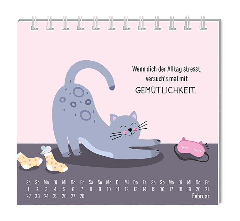 Bild: 9783986361310 | Mini-Kalender 2025 Have a purrrfect time! | Mini-Kalender | Original