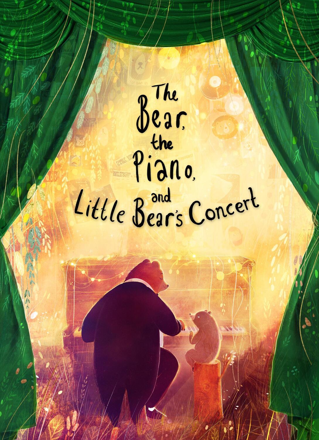 Cover: 9780711247253 | The Bear, the Piano and Little Bear's Concert | David Litchfield