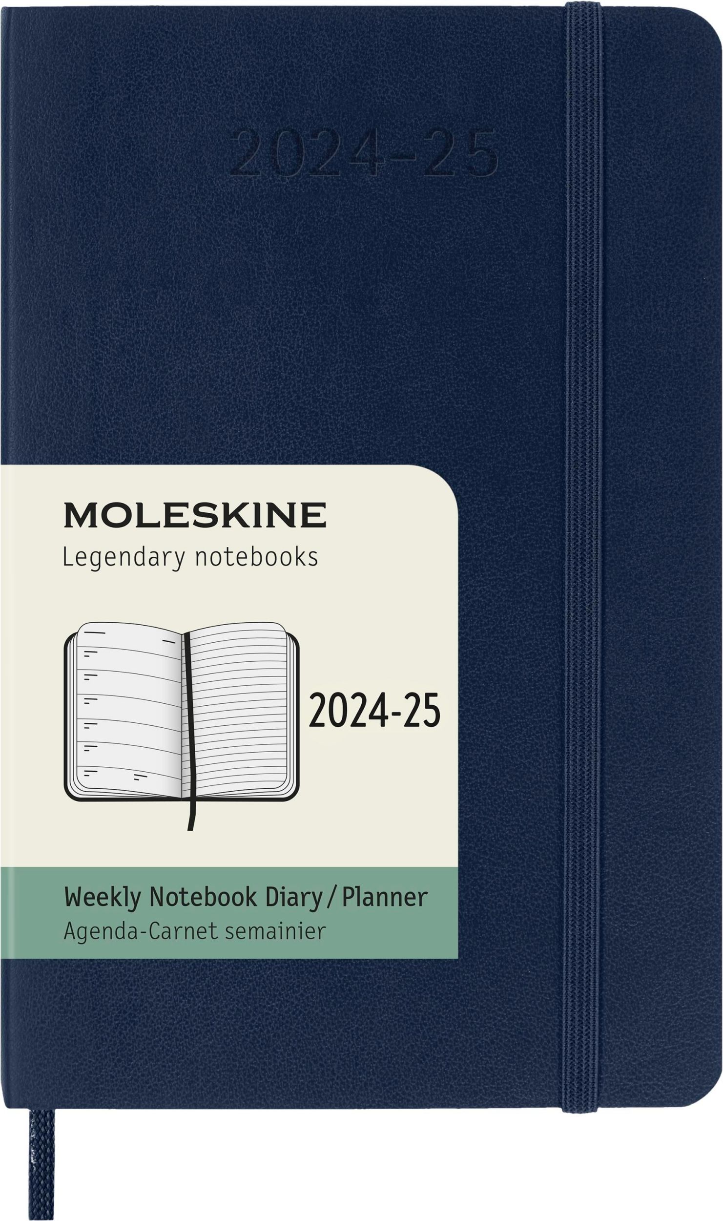 Cover: 8056999270643 | Moleskine 18 Monate Wochen Notizkalender 2024/2025, Pocket/A6, 1 Wo...