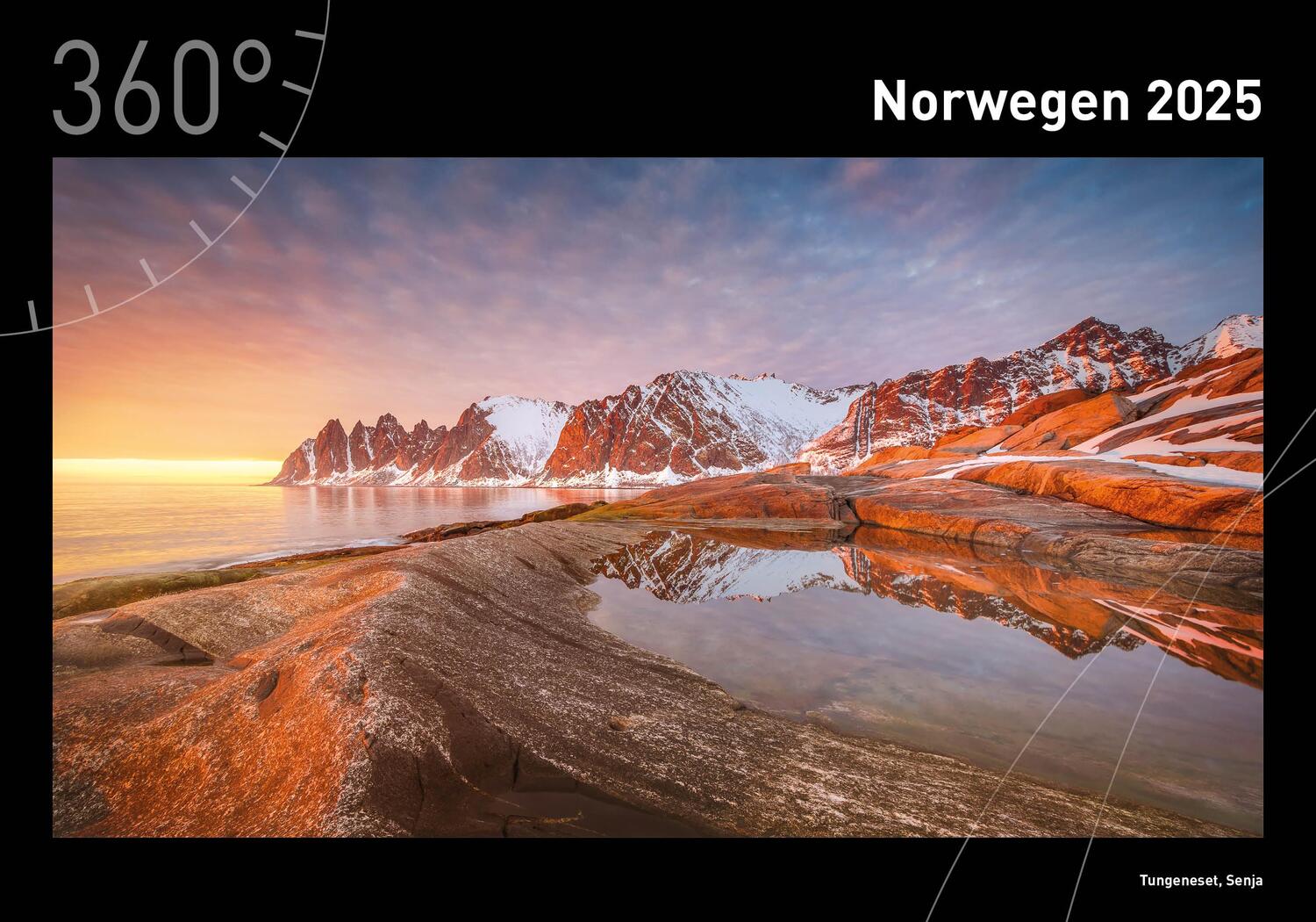 Cover: 9783968555195 | 360° Norwegen Premiumkalender 2025 | Gerhard Zwerger-Schoner | 13 S.